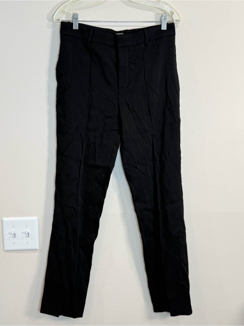 🔥Saint Lauren Women's Black Dress Pants - Classic Tailored Fit Size 6 EC🔥